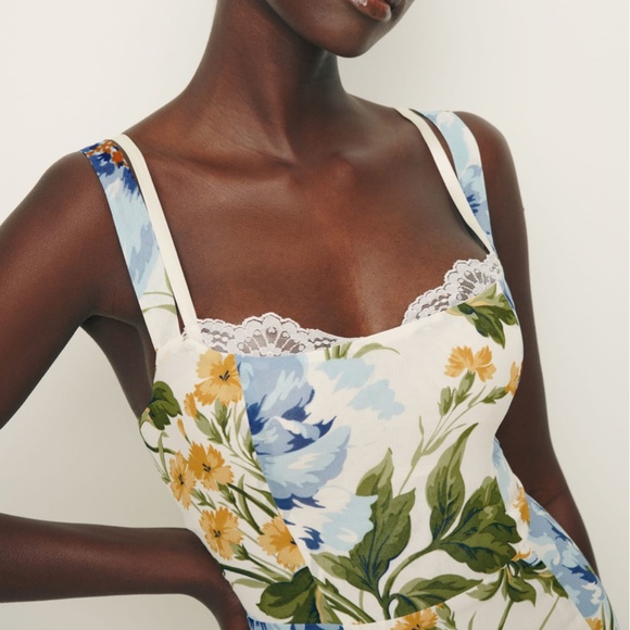 Reformation Irisa Dress - Botanist - 6 - Picture 3 of 9